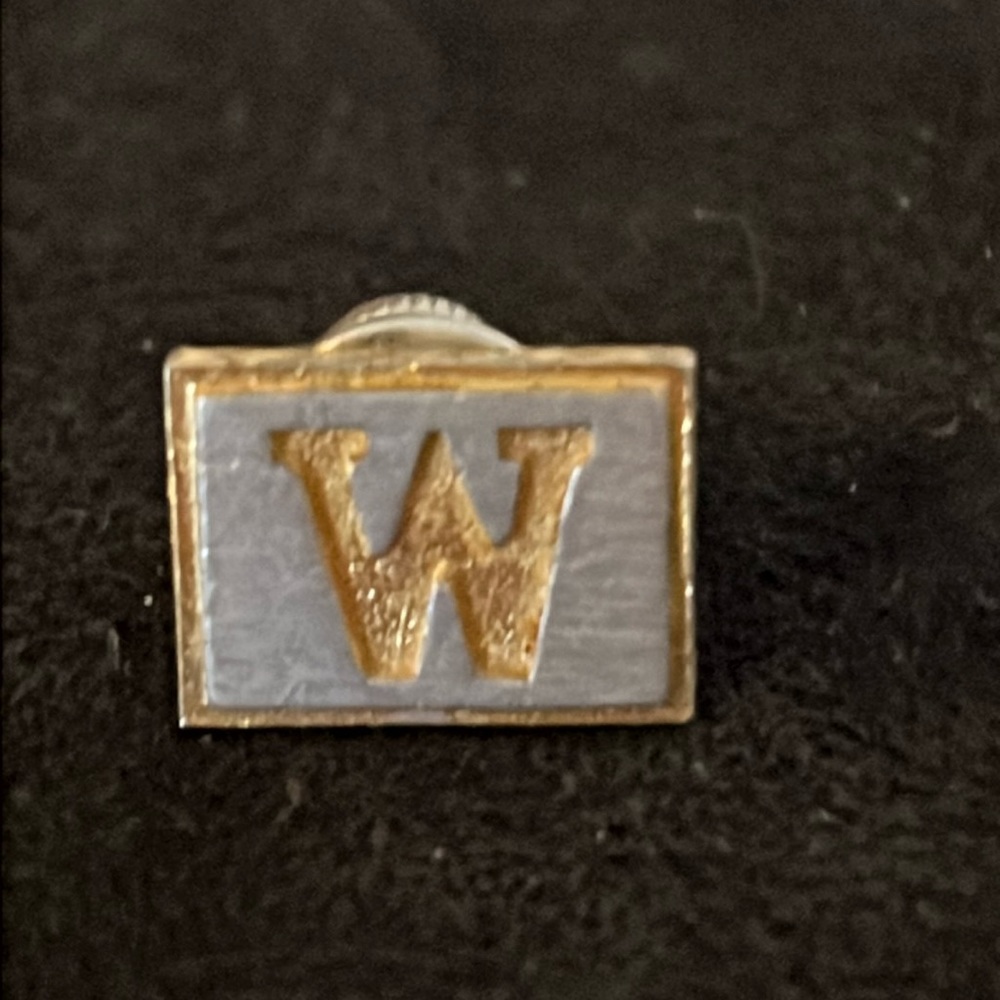 Vintage University of Washington tie tack Huskies